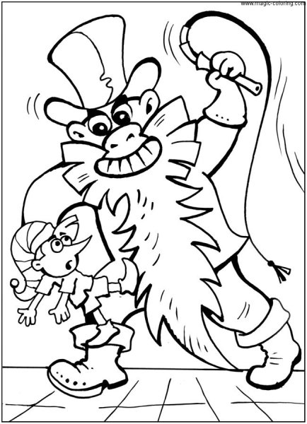 Герои сказки золотой ключик