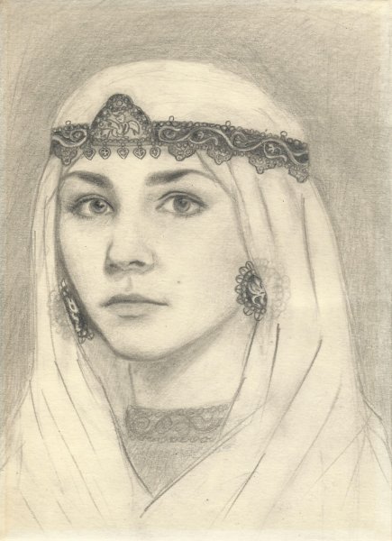 Княгиня Ольга портрет