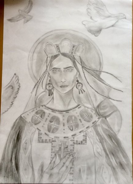 Княгиня Ольга и птицы