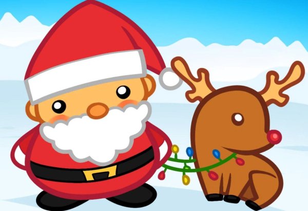 Кавайный дед Мороз