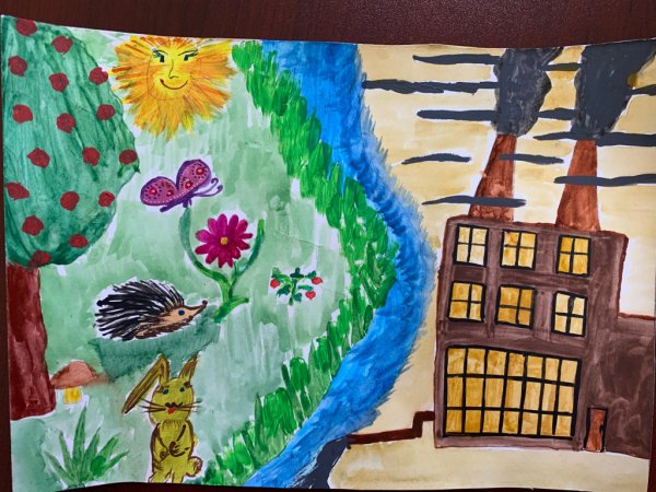 Экология рисунок для детей