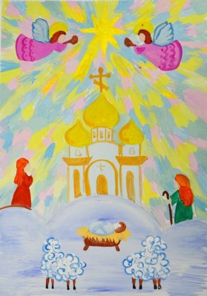 Рождественские раскраски