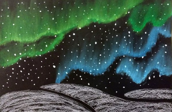 Набрызг Северное сияние
