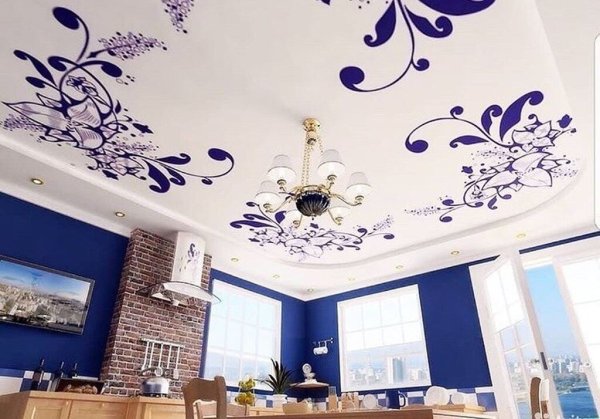 Леда стиль натяжные потолки