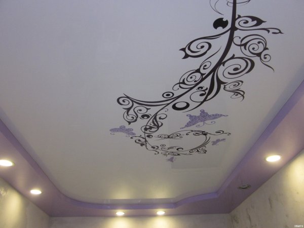 Подвесные потолки с узорами