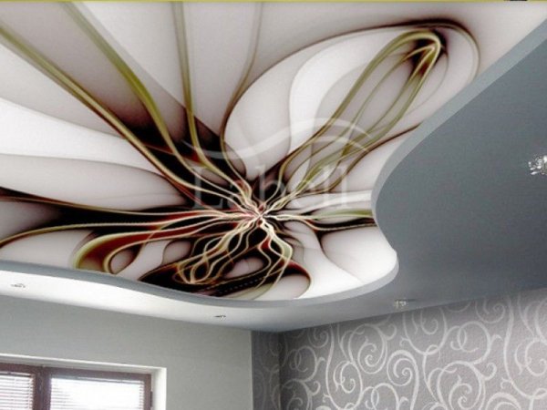 Потолки с фотопечатью в зал