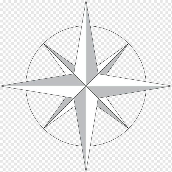 Восьмиконечная звезда компас