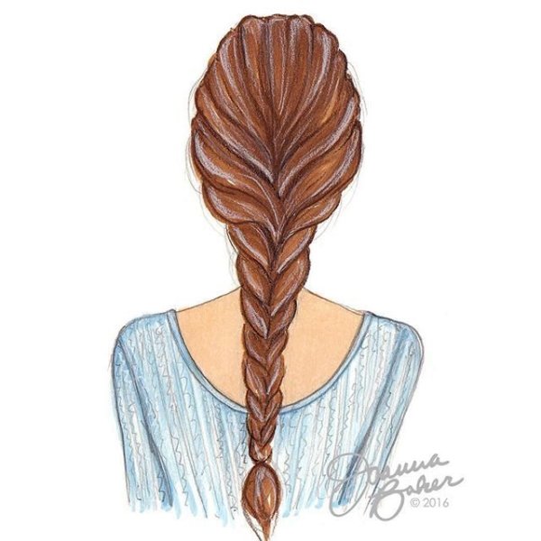 Мультяшные косы