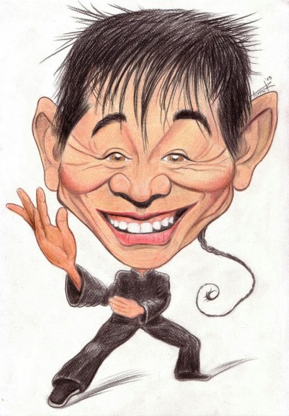 Шарж карандашом