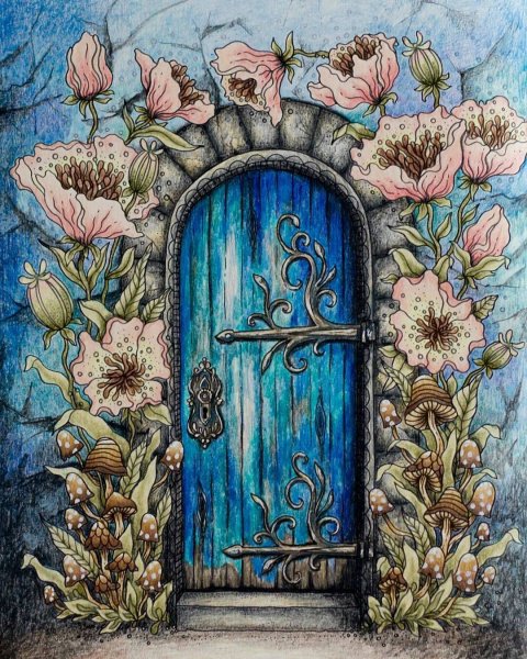 Сказочная дверь