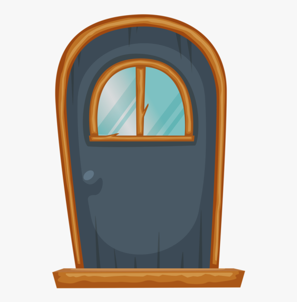 Дверь мультяшная