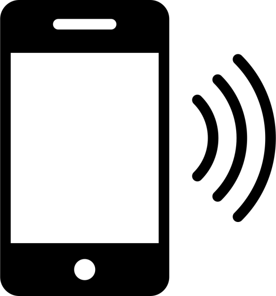 Пиктограмма сотовый телефон
