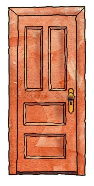Изображение двери для детей