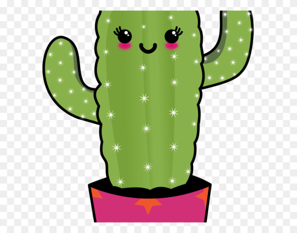 Кактусы мультяшные