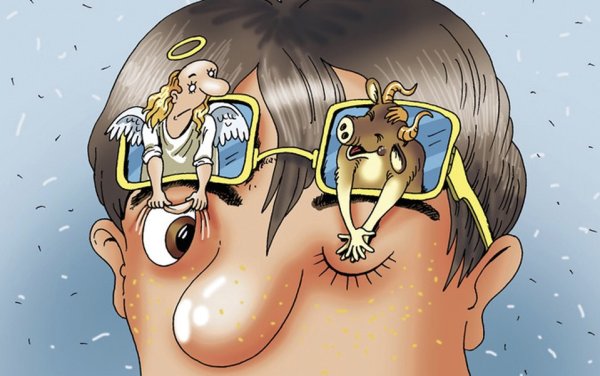 Нарисовать добро и зло