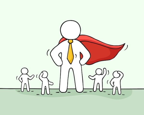 Нарисуйте лидера