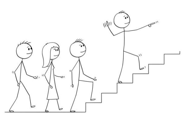 Иллюстрация Лидер и ведомый