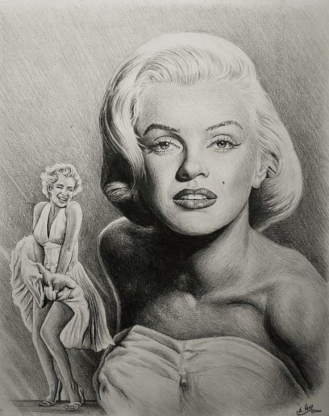 Мэрилин Монро портрет