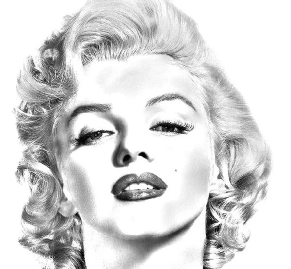 Мэрилин Монро рисунок