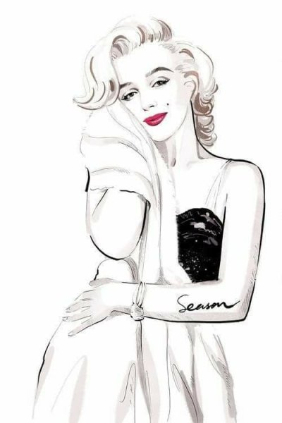 Мэрилин Монро вектор