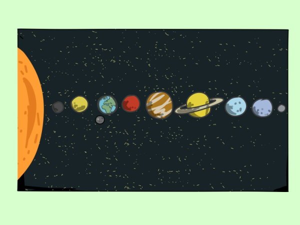 Планеты солнечной системы макет