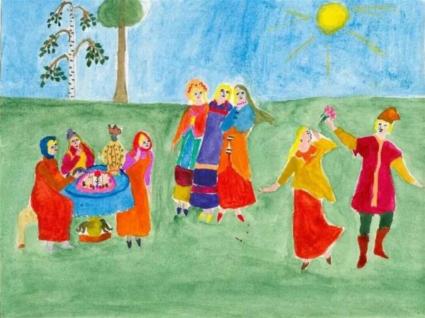 Праздник рисунок