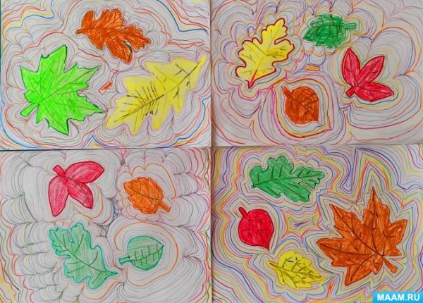 Мозаика на тему осень