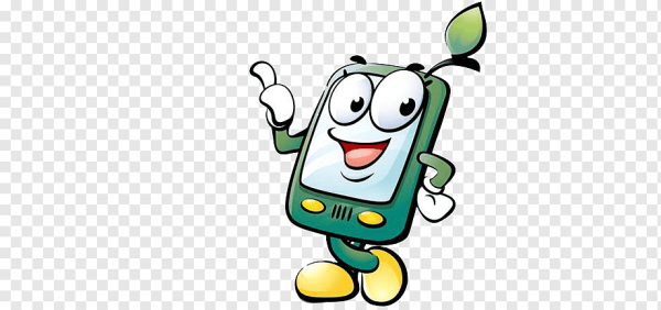 Мобильный телефон мультяшная