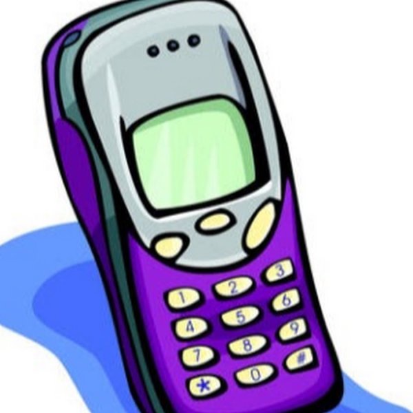 Мультяшный сотовый телефон