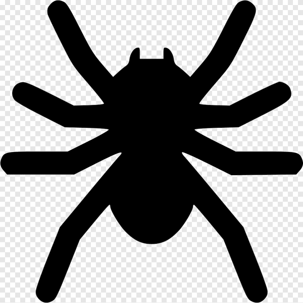 Паук трафарет