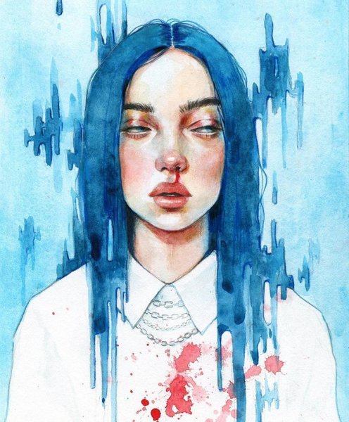 Портрет Билли Айлиш