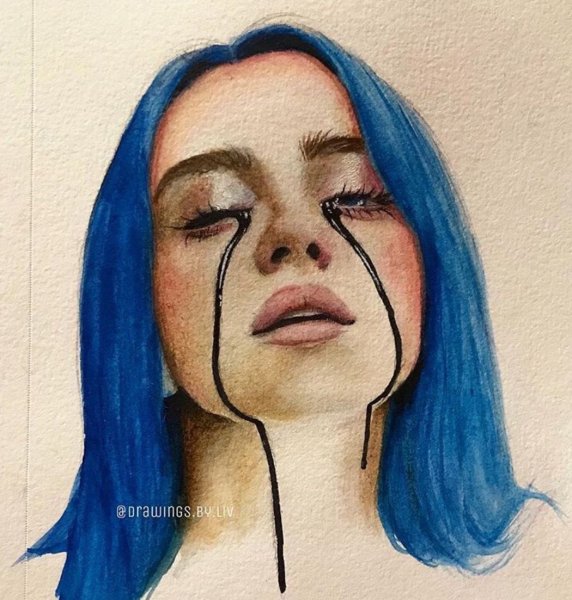Портрет Билли Айлиш