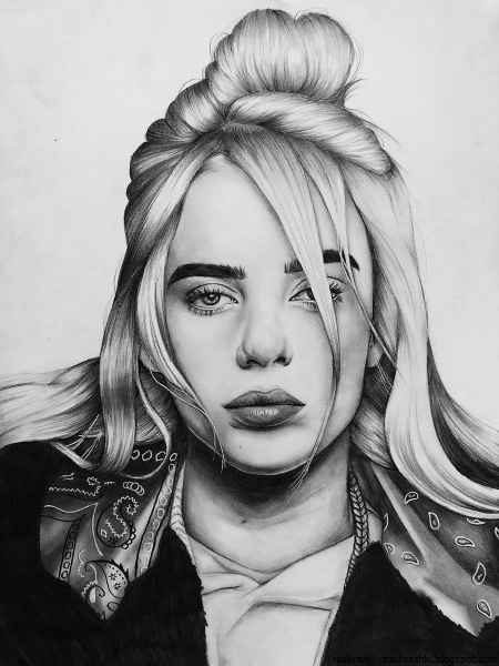 Портрет Билли Айлиш