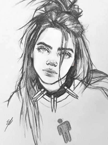Скетч Билли Айлиш