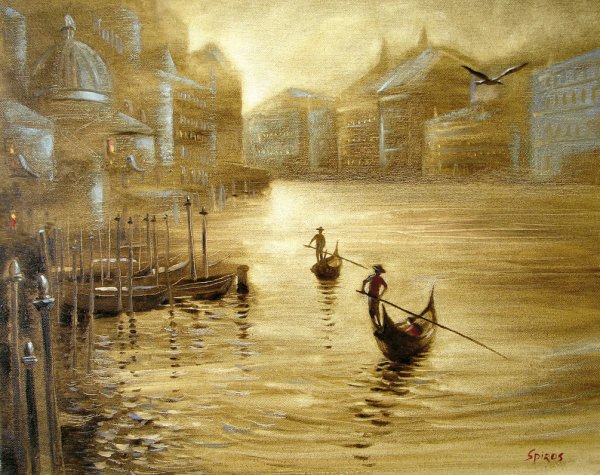 Дмитрий Спирос художник Венеция