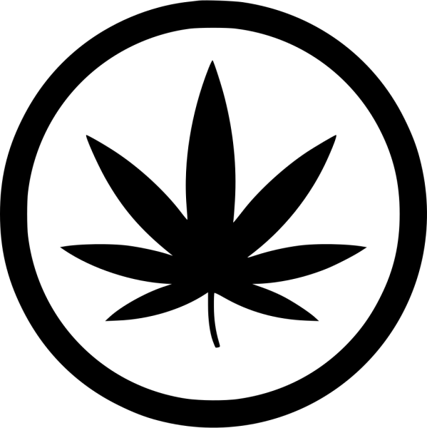 Нарисванный Лис марихуанны