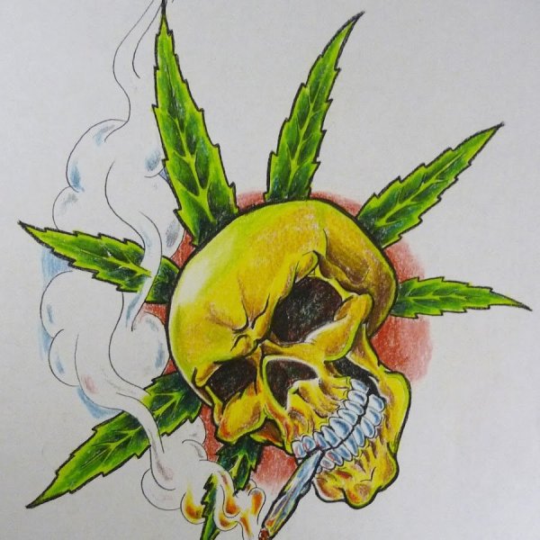 Лист марихуаны/лист каннабиса