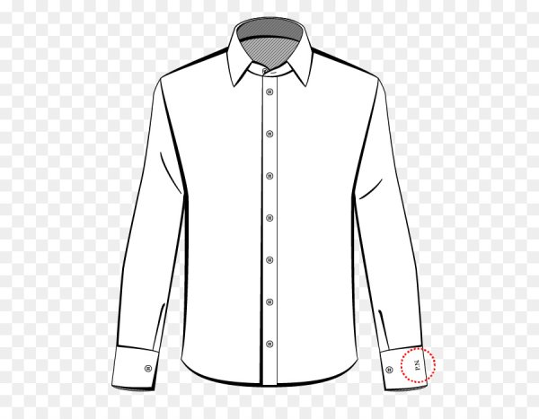 Эскиз рубашки мужской