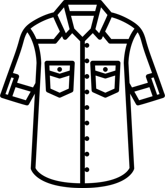 Рубашка раскраска