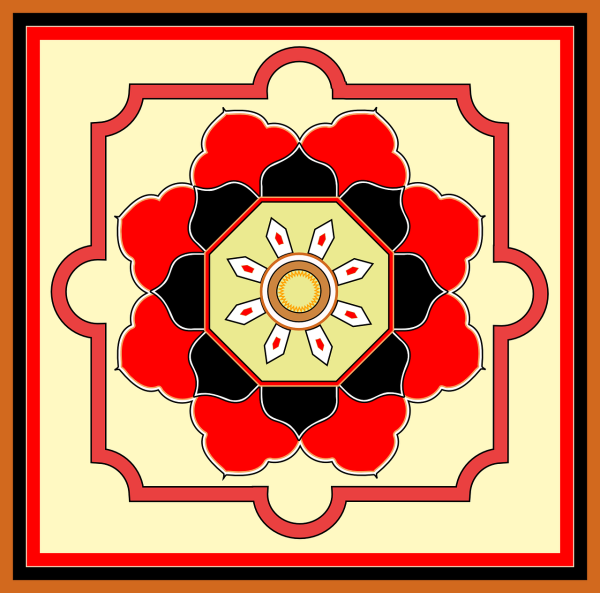 Ковер с восточным орнаментом