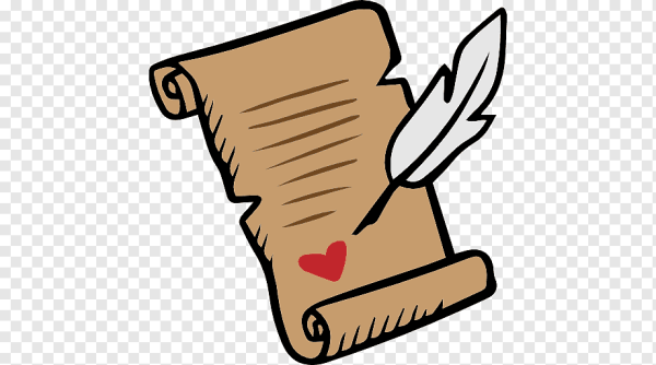 Письмо мультяшный