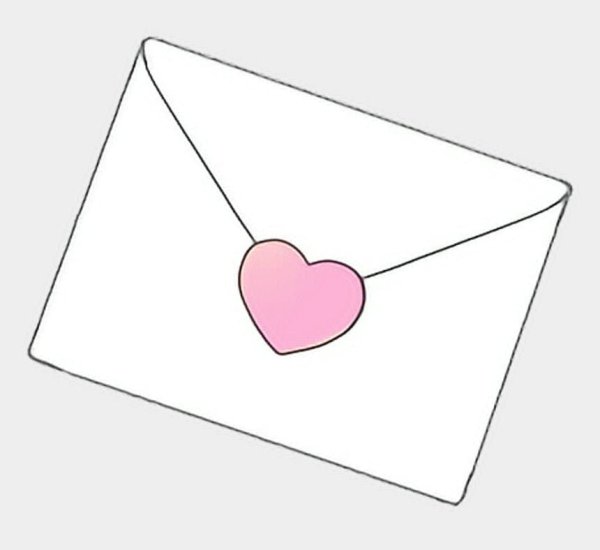 Письмо с сердечком