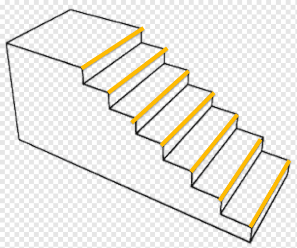 Объемные ступеньки