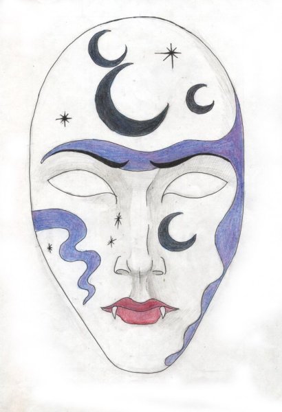 Театральные маски изо