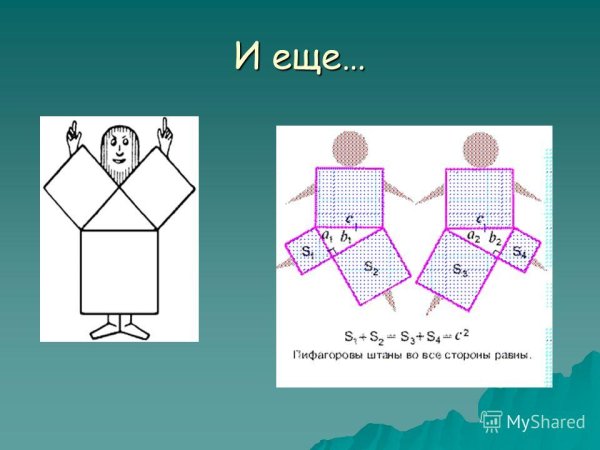 Теорема Пифагора Пифагоровы штаны