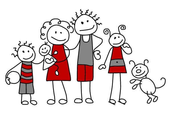 Семья рисунок