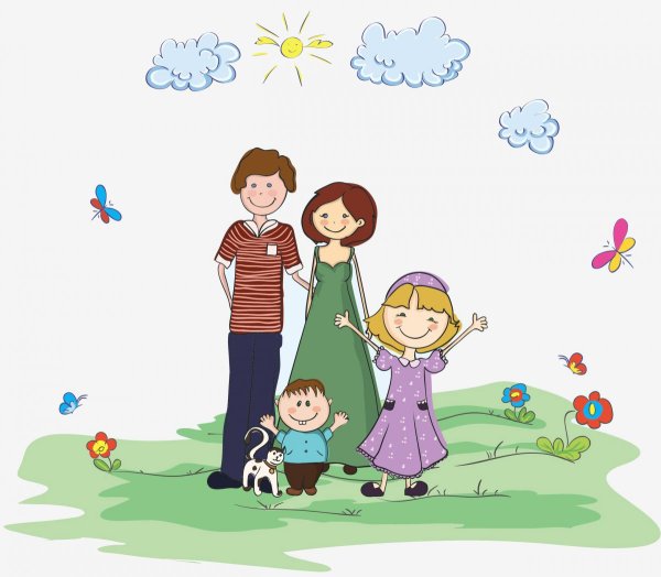 Рисунок на тему моя семья