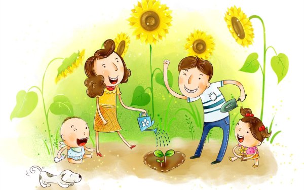 Рисунок моя семья