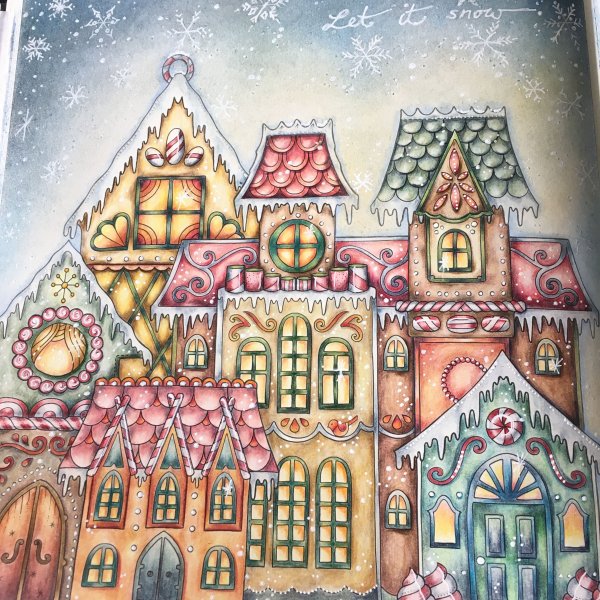 Рисование Пряничный домик