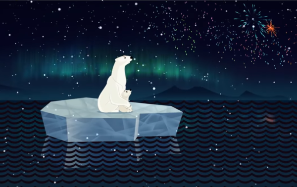 Умка на льдине мультфильм